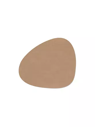 LIND DNA | Tischset 37x44cm CORDUROY OVAL Nougat | 